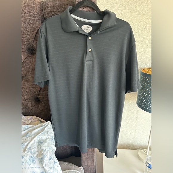 Grand Slam Black Polo Shirt Classic Knit Short Sleeve - Picture 1 of 2